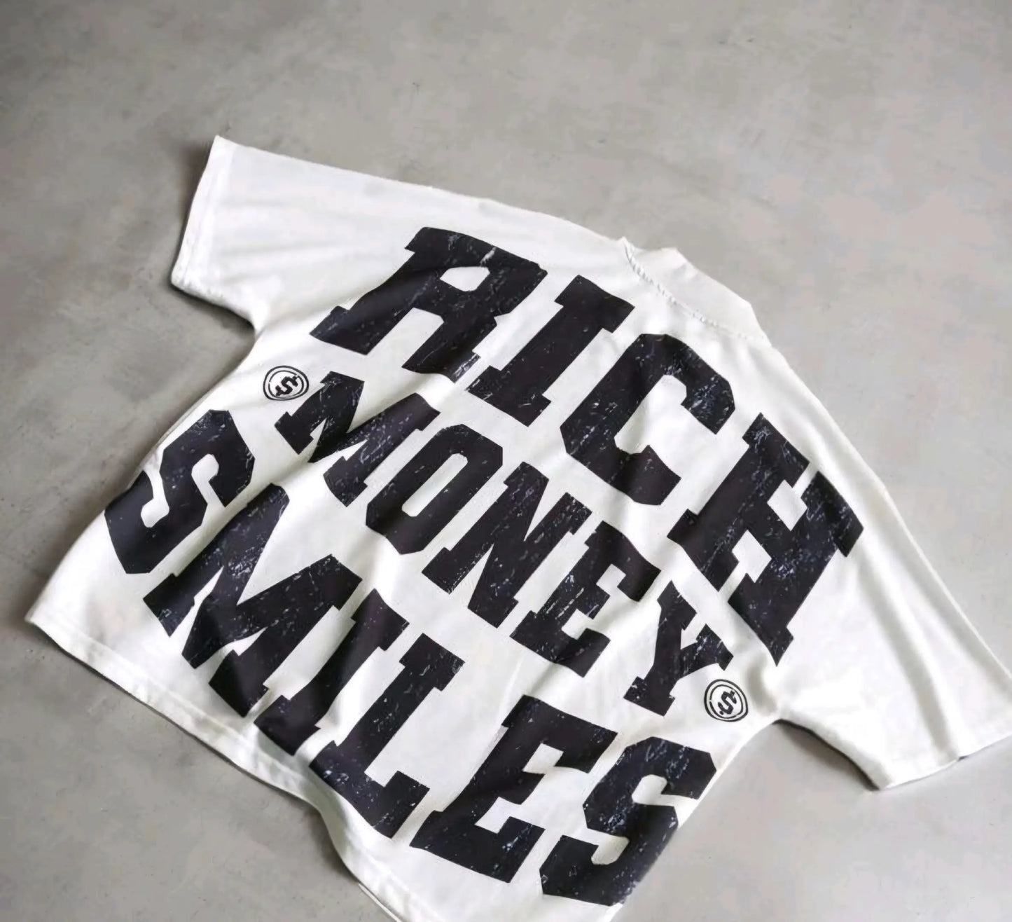 Rich smiles