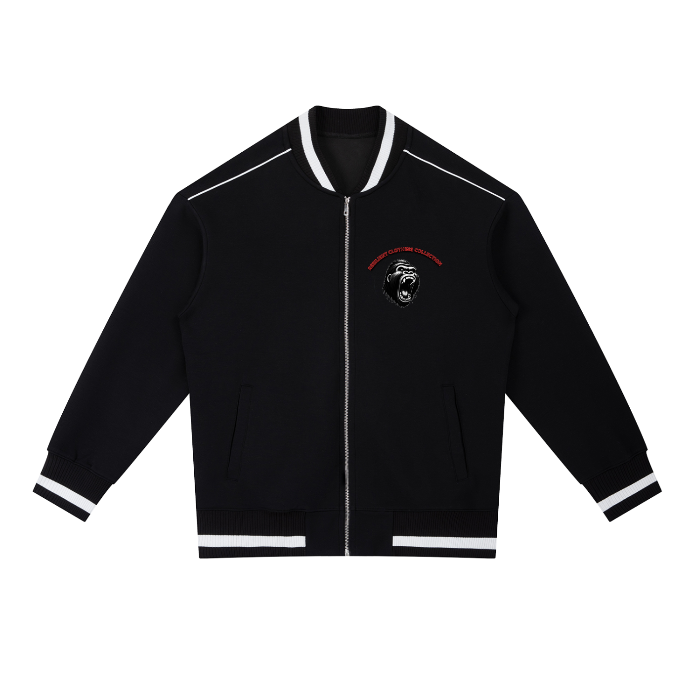 Hustle and Motivate Zip Bomber Jacket