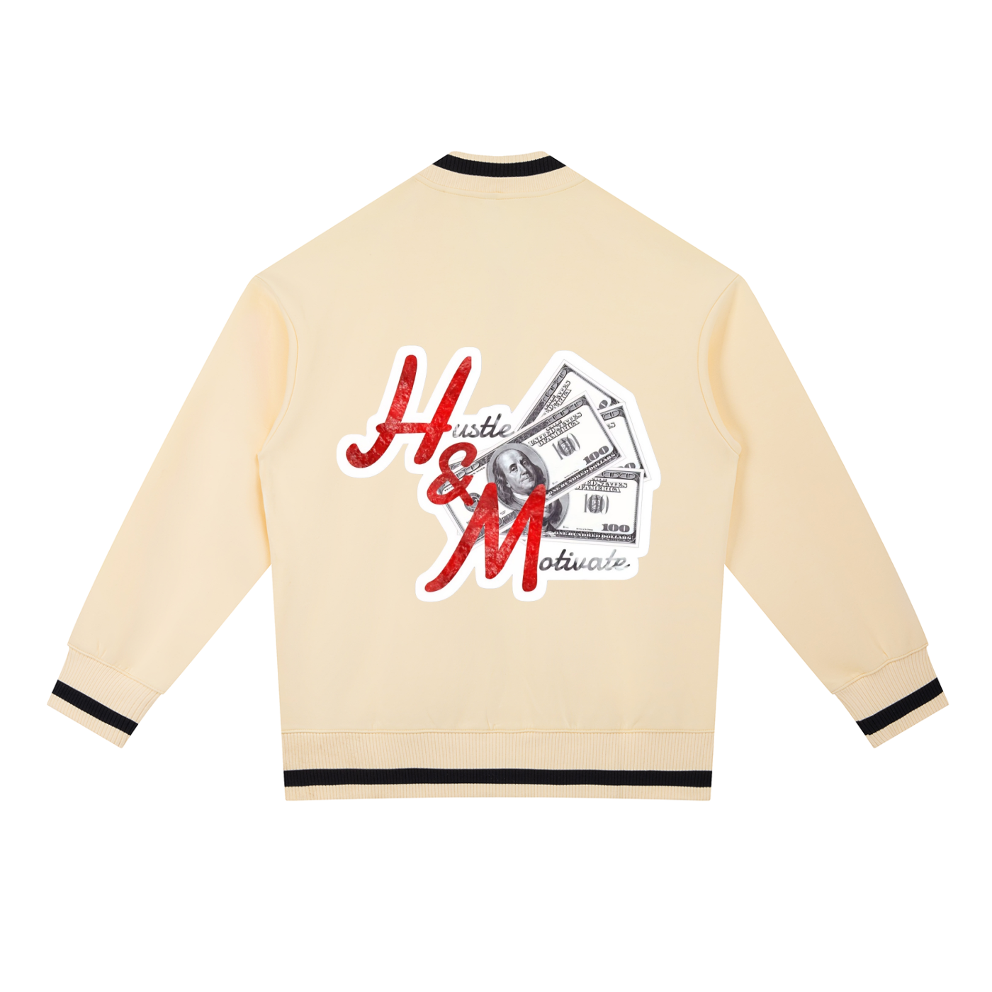Hustle and Motivate Zip Bomber Jacket