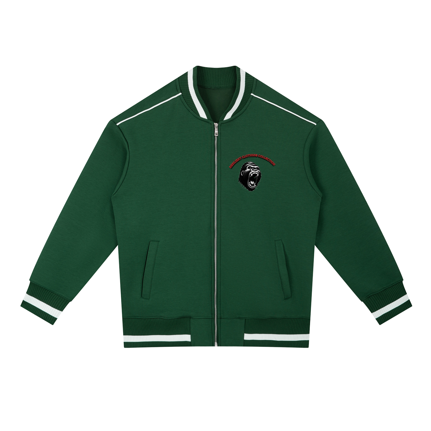 Hustle and Motivate Zip Bomber Jacket