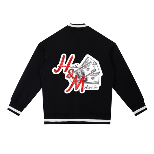 Hustle and Motivate Zip Bomber Jacket