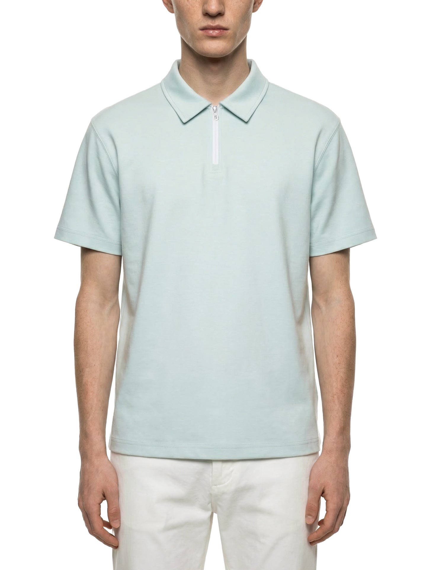 Anti social  Unisex Quarter-Zip Polo Shirt